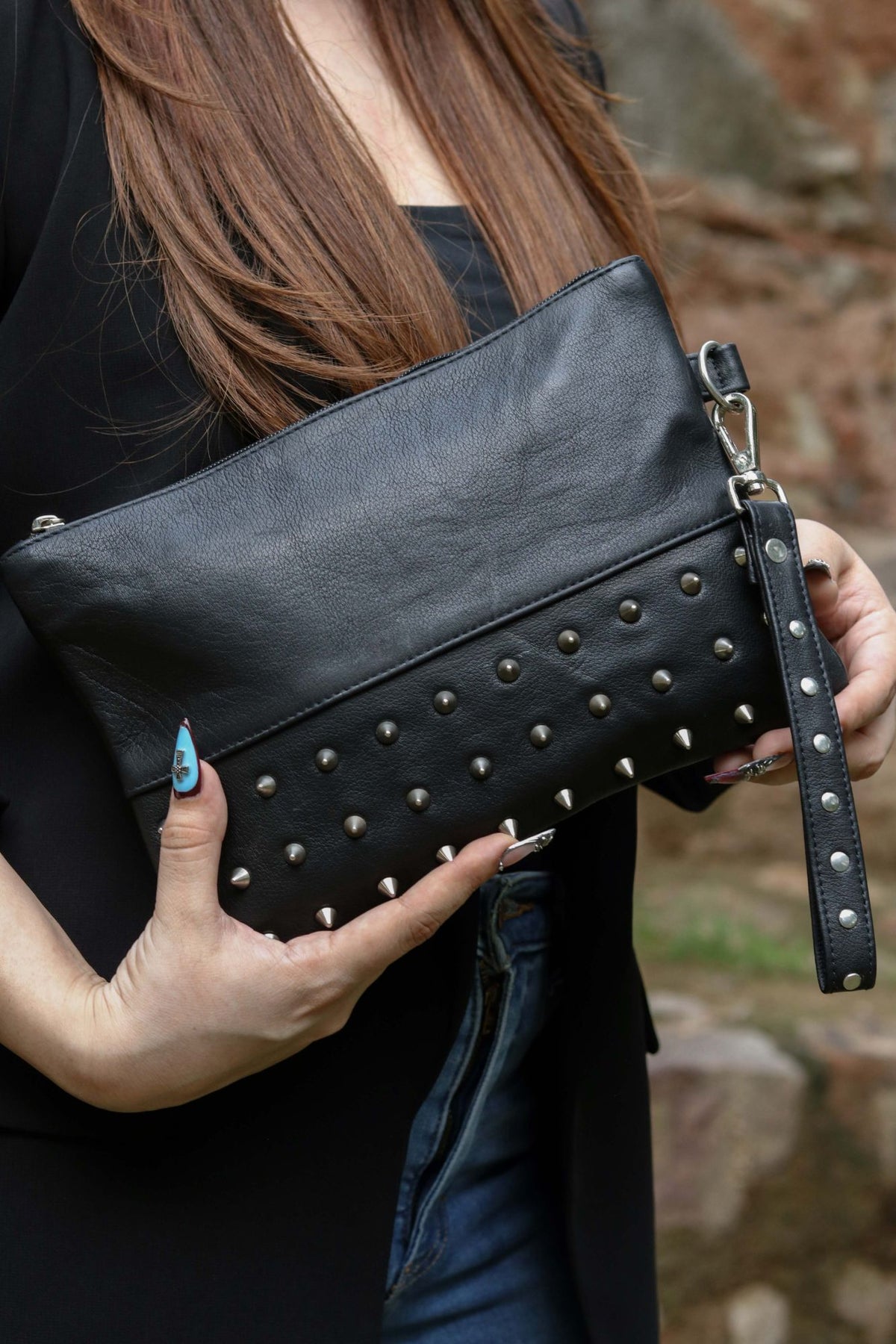 Alchemy pouch with wrist strap and clip