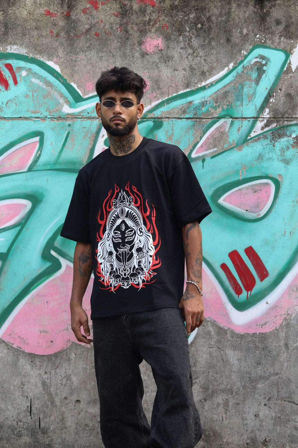 Mahakali tee, full length